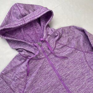 CHAMPION C9 Scuba Hood Active Jacket Women’s 2XL Thumbholes Purple Run Gym Jog